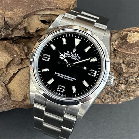 preowned rolex explorer|Rolex explorer 36mm for sale.